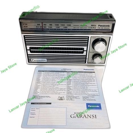 Radio Fm/Am Panasonic Rf5270 Radio Portable Panasonic Rf-5270