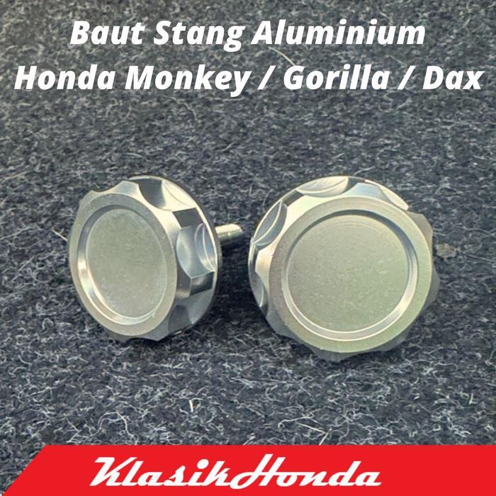 Baut Puteran Stang Aluminium Honda Monkey / Gorilla