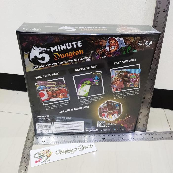 TERJAMIN 5-Minute Dungeon Cooperative Board Game