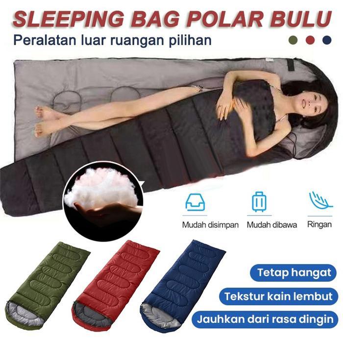 Eiger Summitadventure - Sleeping Bag Polar Bulu / Sleeping Bag Extreme Mummy / Sleeping Bag Polar