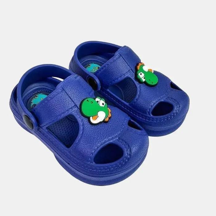 Bata Kids - Sandal Bayi Bunyi Cit Cit Selop Anak Laki-laki Sandal Karet Anak Cowok Nyaman Dipakai
