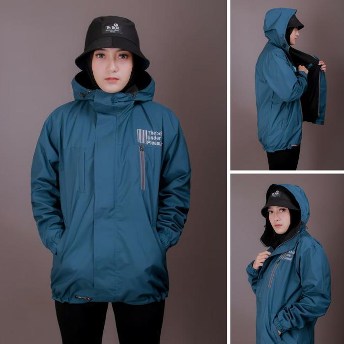 Eiger Summitadventure - Jaket Parasut Pria Dan Wanita Waterproof Outdoor Original Bahan Taslan Zn