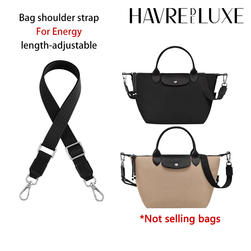 Canvas Bag Shoulder Strap For Longchamp Energy S Durable Fashion Bag Modification Without Punching