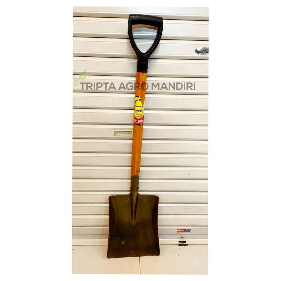 Lariss Maniss Sekop Shovel Rata Gagang Kayu Crocodile Buaya