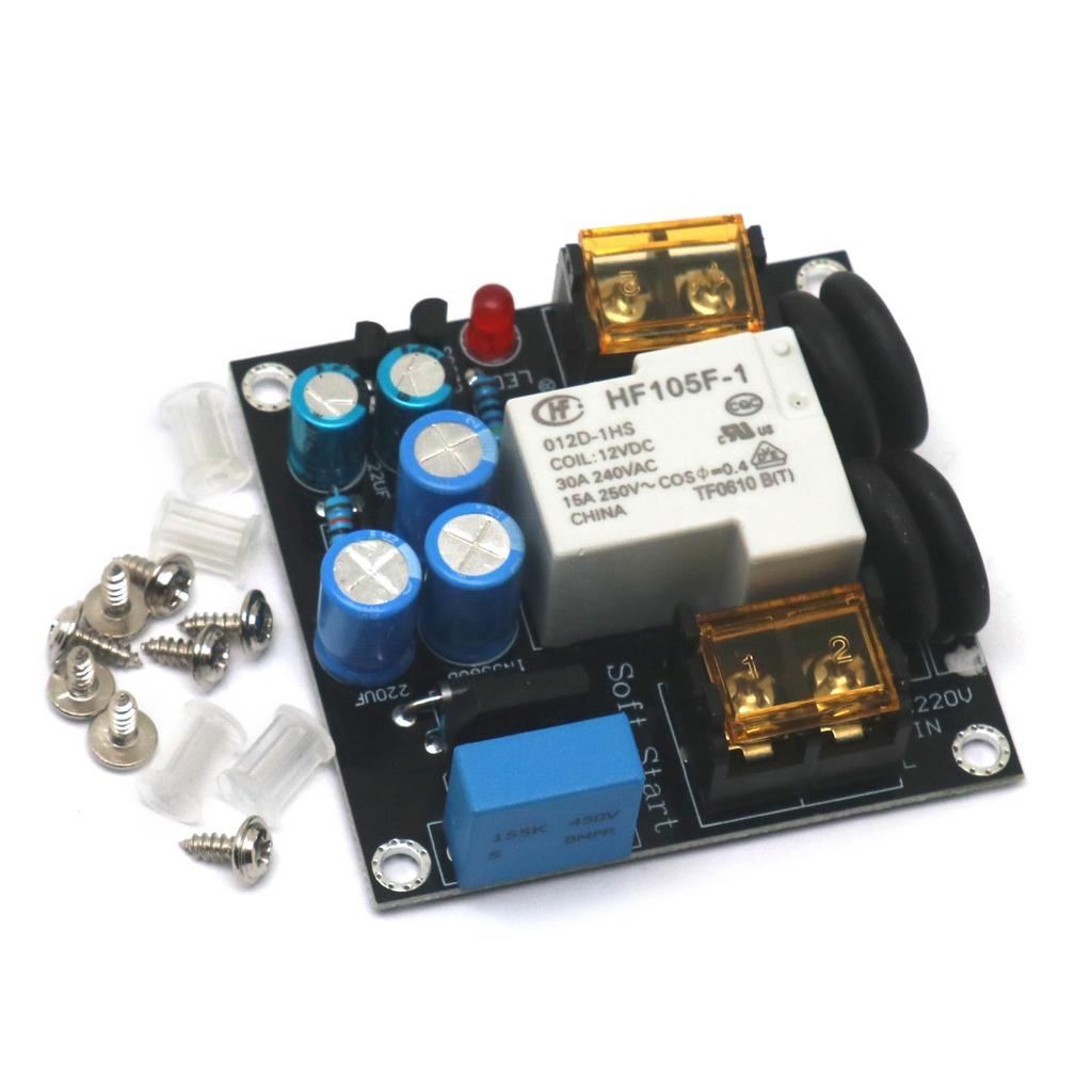 AC 220V AMPLIFIER POWER SUPPLY SOFT STARTING BOARD HIGH POWER HIGH-CURRENT RELAY FOR CLASS A 1969