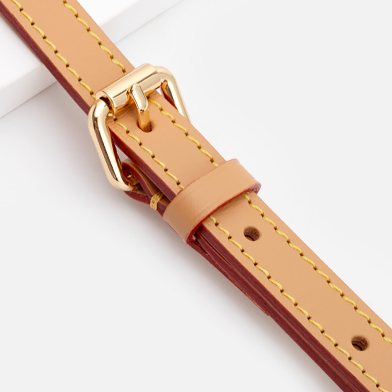 CRAZYSMITH Genuine Leather Bag Strap Replacement For LV Diane Bag Crossbody Handbag Adjustable