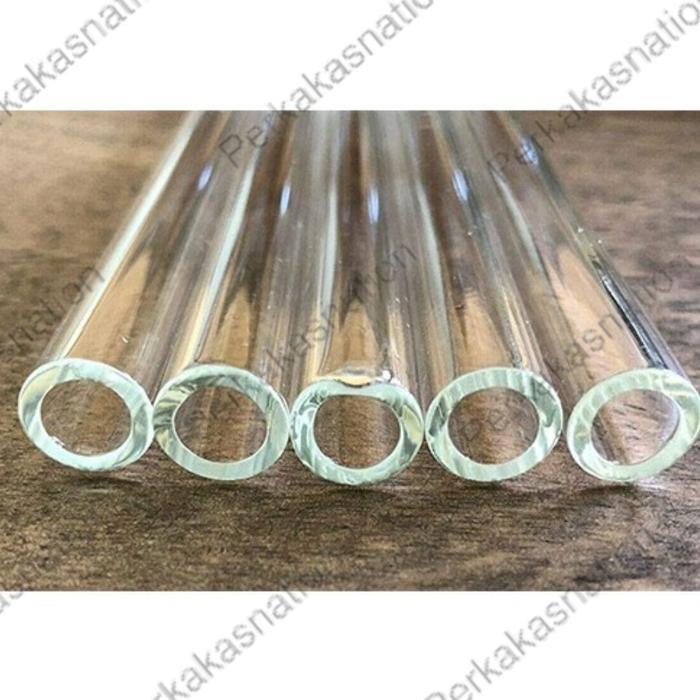 New Pipa Kaca Tabung Boiler / Pipa Kaca Tubing OD 13mm Tebal 2,4mm Rumah