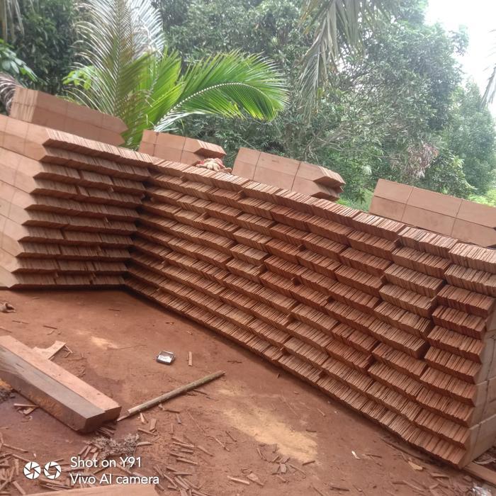 "New" Atap sirap kayu ulin / genteng kayu ulin / atap kayu / atap gazebo