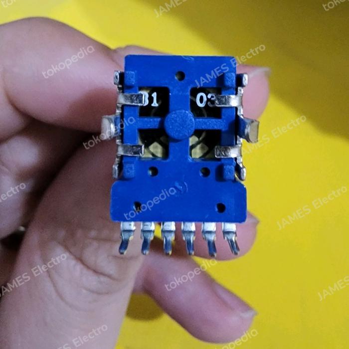 Potensio Mixer 6Pin , Potensio Mixer Tekuk 6Pin 10K 50K 100K Terlaris