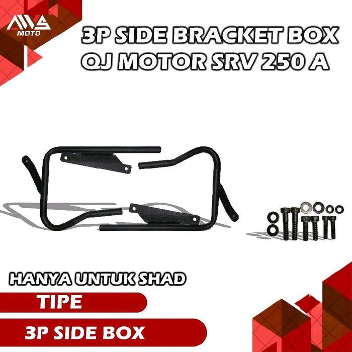 bracket side box 3P QJ srv 250 A pnp tinggal pasang