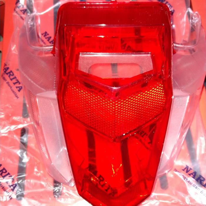 Mika Lampu Stop Lampu Belakang Supra X 125 F1 Merah Putih
