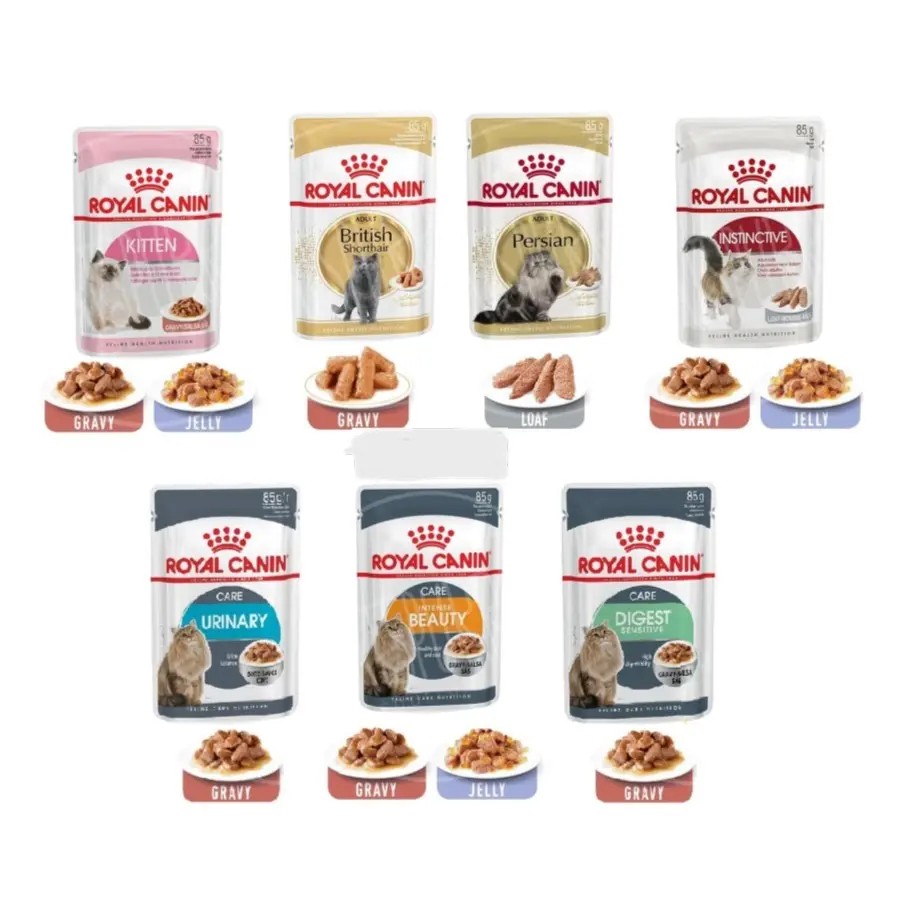 Royal Canin Sachet Kucing Allvarian 85 gr Royal Canin WetFood Kucing
