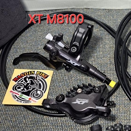New Brake set Shimano XT M8100 Rem XT Kanan belakang