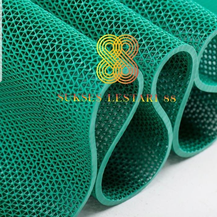 Keset Karpet Pvc Anti Slip Kamar Mandi Karpet Masjid Wudhu Meteran