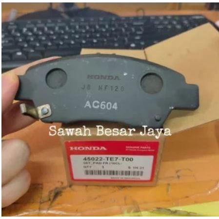 BRAKE PAD KAMPAS KANVAS REM DEPAN HONDA JAZZ RS GE8 GK5 . FREED . MOBILIO . CITY GM2 GM6 ORIGINAL