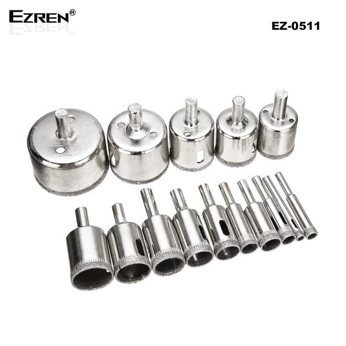 Zper - 0511 Holesaw Mata Bor Bulat Pelubang Kaca Pembolong Keramik