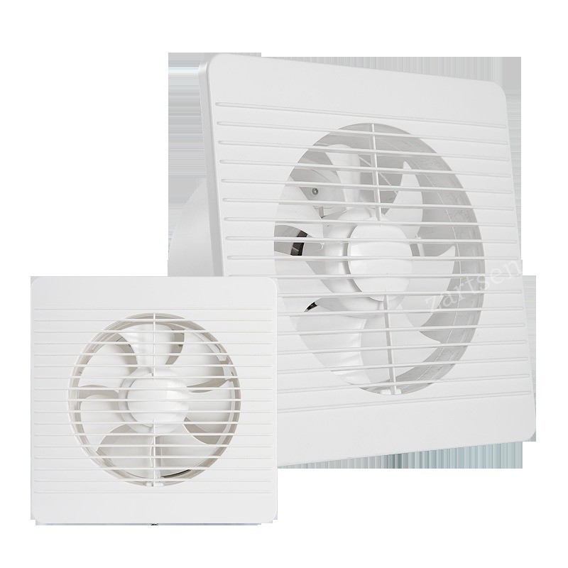 4"6"8" Exhaust Fan Toilet Powerful Mute Exhaust Fan Household Wall Exhaust Fan Ventilation Fan