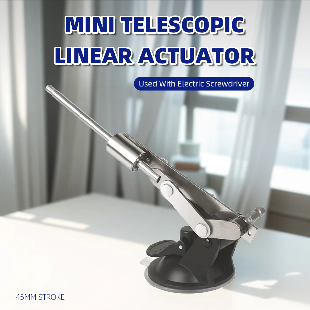45mm Stroke DIY Mini Reciprocating Mechanism High Range Mini Linear Actuator Retrofit Mini Linear Ac