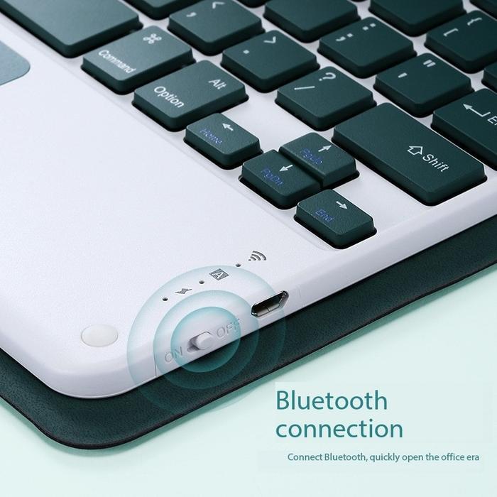 CASING KEYBOARD TOUCHPAD COMPATIBLE WITH IPAD MINI 6 / MINI 5 BOOK COVER MAGNETIC KEYBOARD BLUETOOTH