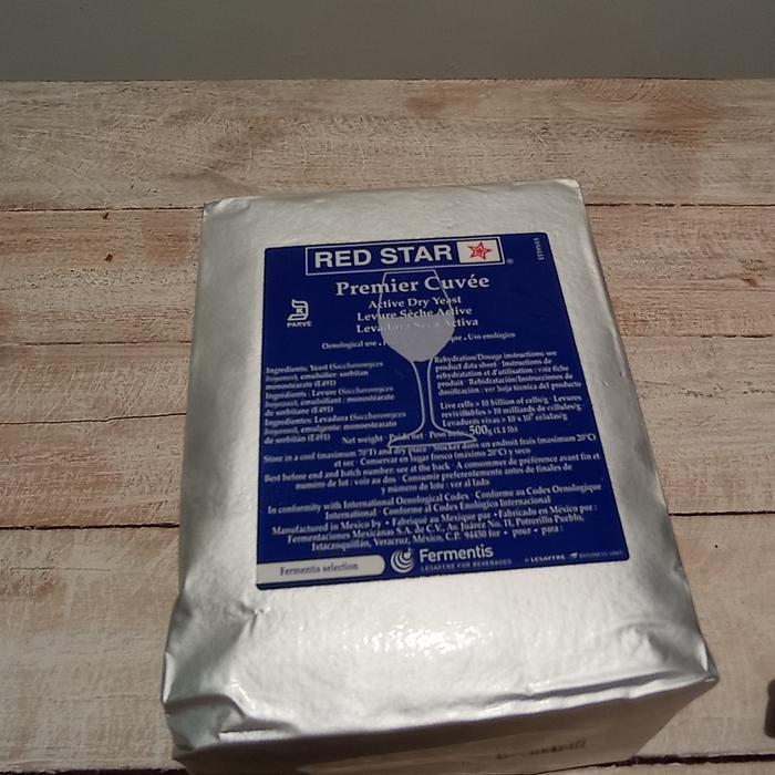 Red Star Premier Cuve Ragi Minuman Wine Yeast, Repacked 5G Pasti Promo
