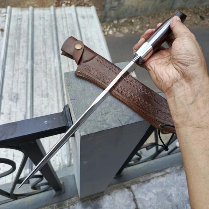 Bowie Outdoor Besar Fulltang Tebas Carbon Steel Tbk