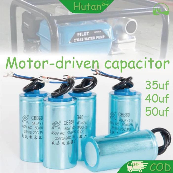 KAPASITOR 35/40/50UF KAPASITOR MESIN KOMPRESOR LISTRIK CBB60 KAPASITOR MOTOR STARTING BARU