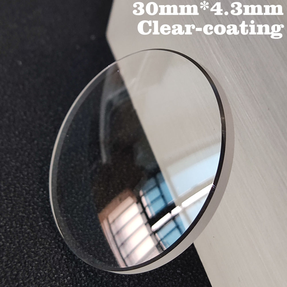 Sapphire Glass 30mm*4.3mm Watch Glass Mod Parts Fit SKX031 SKX033 SKX779 Monster SRPC35 SRPC41