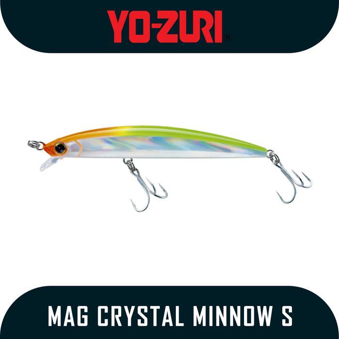 PROMO Umpan Casting / Lure Merk Yo - Zuri Type Mag Crystal Minow S 85mm