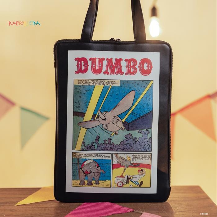 Disney Dumbo x Kaerysleika Medici Circus Laptop Bag with padded