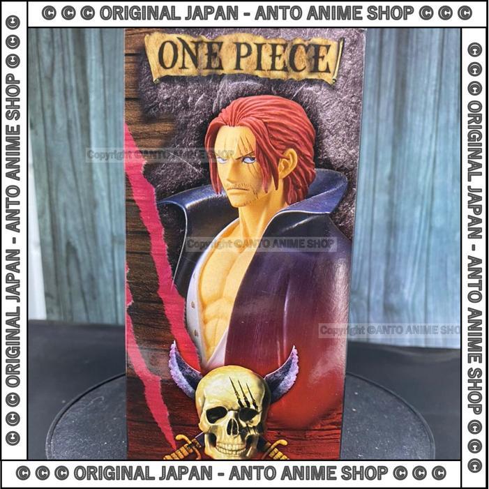 HOT SALE FIGURE ORIGINAL JAPAN ONE PIECE DXF GLM RED VOL 2 SHANKS TERMURAH