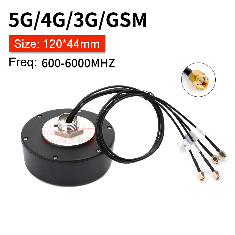 5G 4G LTE GPS ANTENNA EXTERNAL OMNI SMA-J 1M HIGH GAIN WATERPROOF COMBINE ANTENNA FOR RM500Q-GL
