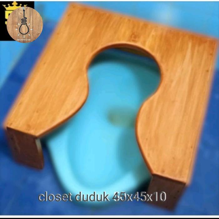 kursi toilet duduk portable lansia