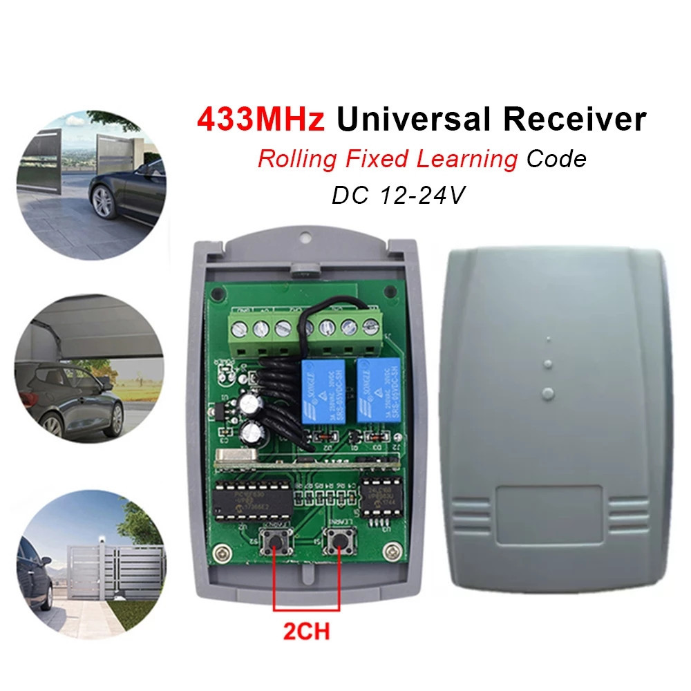 433,92Mhz DEA garage door Remote control receiver DEA MIO GT2 GT4 TR2 TR4 receiver DEA Receiver