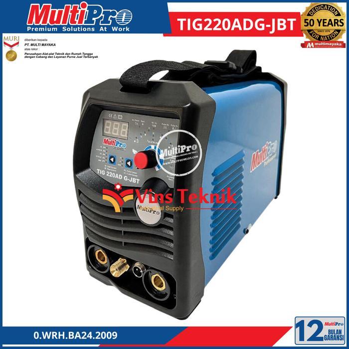 MULTIPRO Mesin Las aluminium AC/DC TIG220 Multipro TIG 220 Trafo Las argon