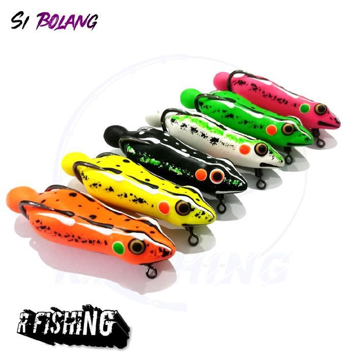 Ready Soft Frog Geol Si Bolang 6Cm Umpan Casting Gabus Dan Toman