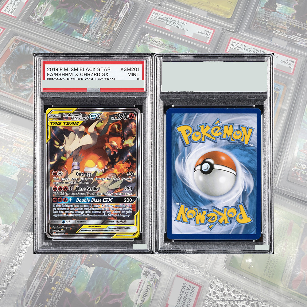 2020 SWSH FA Charizard Vmax 074/073 Champion's Path Secret DIY Proxy PTCG Graded Collection Card GEM