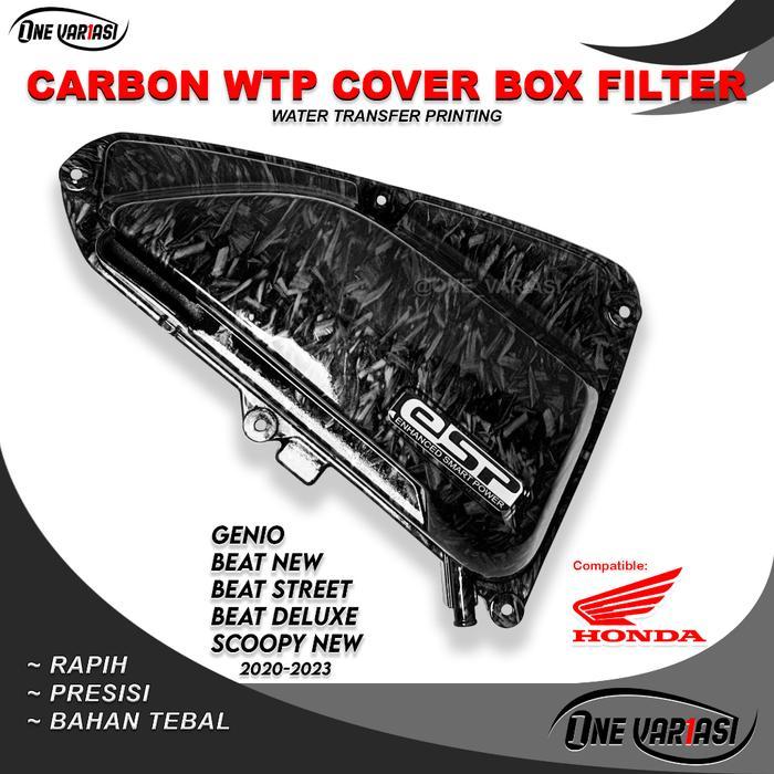 One Variasi - Tutup Carbon Forged Genio / Tutup Beat New Carbon Forged Beat Deluxe Scoopy New Carbon