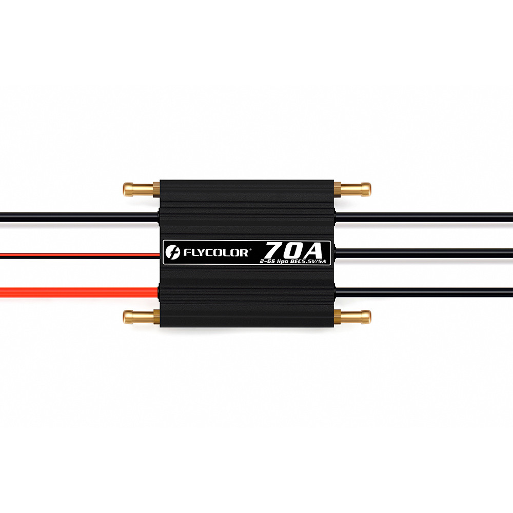 FLYCOLOR FLYMONSTER 70A WATERPROOF BRUSHLESS ESC 2-6S LIPO ELECTRIC SPEED CONTROLLER BEC WATER