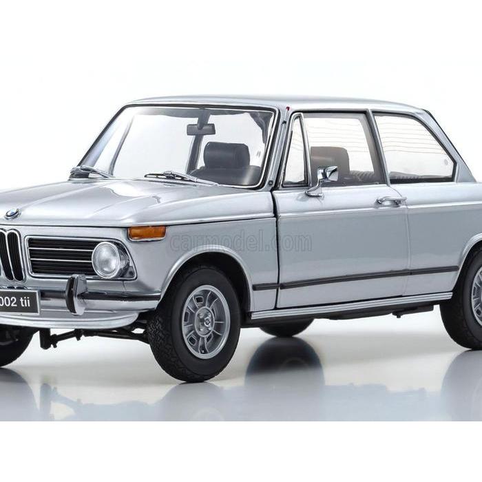 Terbaru 1/18 Kyosho Bmw 2002 Tii Silver