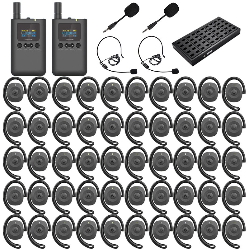 Wireless Tour Guide System Clear Sound Audio Guide System for Simultaneous Interpretation Conference