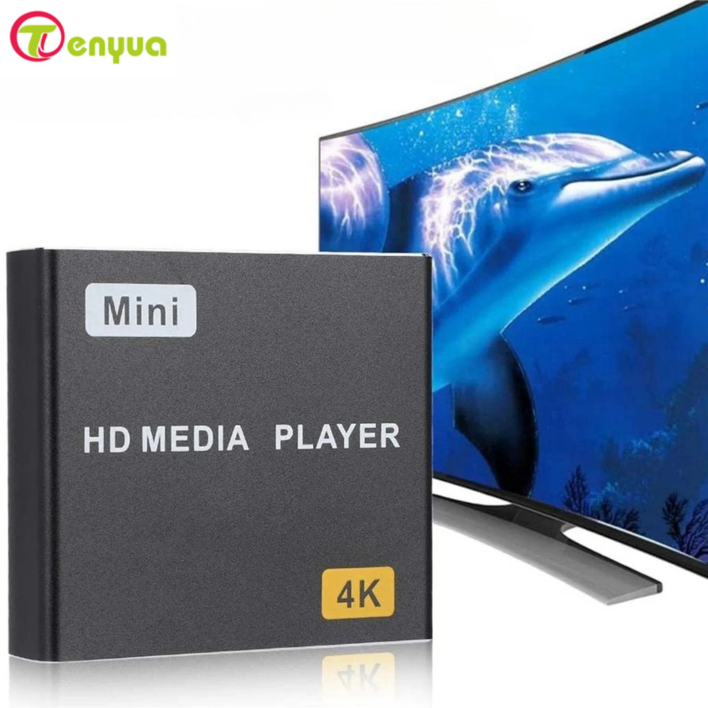 4k Mini Full HD Media Multimedia Player HD-Compatible USB HDD Media Player For SD U Disk HD AV USB