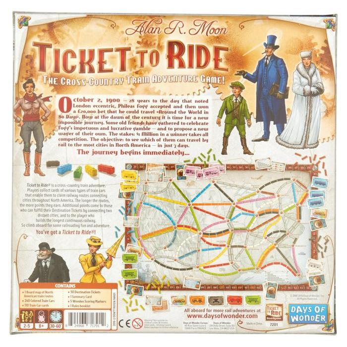MURAH Ticket To Ride USA Refresh Board Game