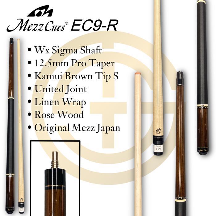 DISKON Mezz Cue EC9-R Stick Play Billiard READY STOCK