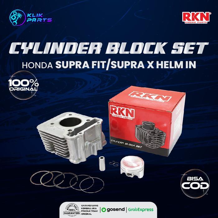 Cylinder Assy Blok Seher Rkn Supra Fit, Supra X Helm In Original 100%