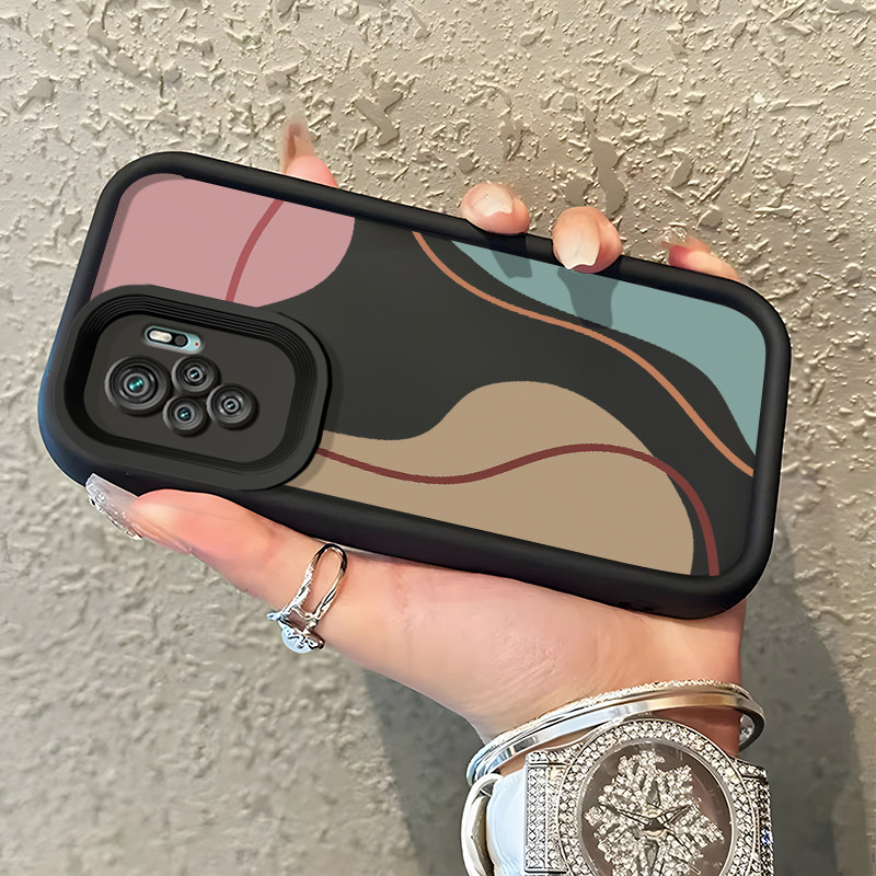 Casing Hp Xiaomi Redmi Note 10 Redmi Note 10s Redmi Note 10 Pro POCO M5s Case Warna Morandi Gelomban