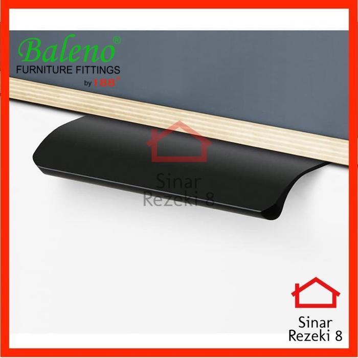 Tarikan 6603-64 BLACK Hitam Handle Laci Pintu Lemari Minimalis Gagang .