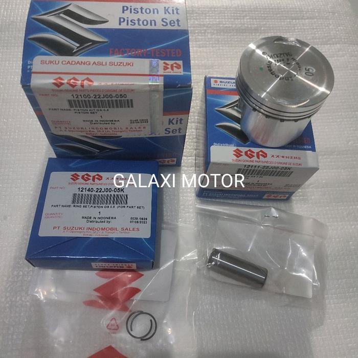 suzuki genuine part piston kit oversize 50 suzuki nex 1,suzuki nex 2 suzuki address dengan nomor