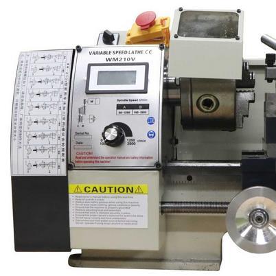SR Mesin Bubut Mini Gear Gir Besi 900W Multifungsi CNC Metal Woodworking