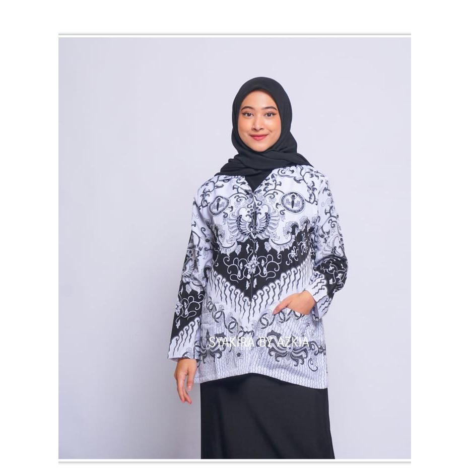 baju batik pgri wanita dan pria