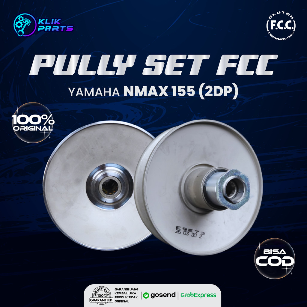 Pulley Set FCC Yamaha Nmax 155 (2DP) Original FCC 100%